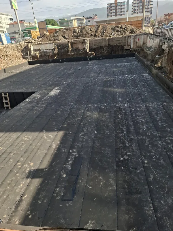 Temel altı membran uygulaması